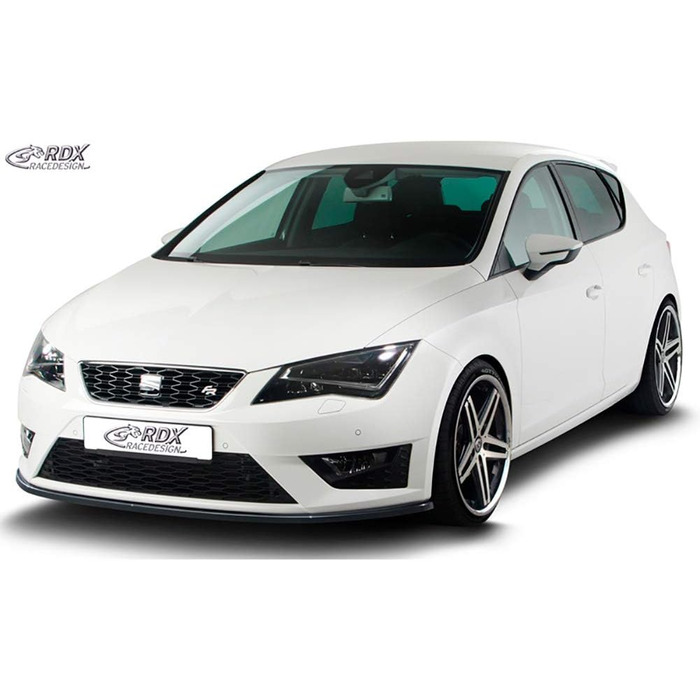 Кріплення переднього спойлера Seat Leon 5F SC/5-door/ST FR/Cupra 2013- (ABS Чорний глянець)