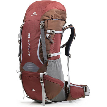 70L Camping Hiking Backpack Large Travelling Mochila Outdoor Trekking Mountaineering Bags (Burgundy Red 50) Burgundy Red 50, 70L Camping Hiking Backpack Large Travelling Mochila Outdoor Trekking Mountaineering Bags (Burgundy Red 50) Burgundy Red 50