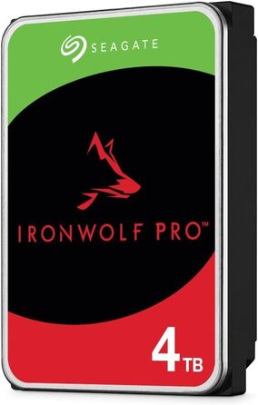 Внутрішній жорсткий диск Seagate IronWolf PRO 4TB для NAS ST4000NE001 3,5-дюймовий HDD SATA3