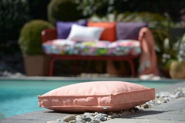 Подушка для крісла H.O.C.K. Classic Uni Outdoor Seat Cushion для приміщень та вулиці виготовлена з 100 поліакрилу (дралон (40x40x5см, Coral)