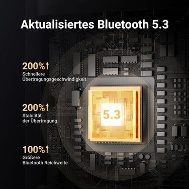 Адаптер Автомобільний роз'єм приймача Bluetooth 5.3 для дзвінків у режимі гучного зв'язку та бездротової музики, сумісний з автомобілем з допоміжним та USB-портом, динаміком, підсилювачем (сріблястий)