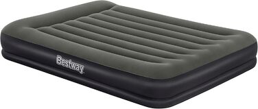 Двоспальне надувне ліжко Bestway TriTech XL/Lo 203 x 152 x 36 см, queen-size, сірий