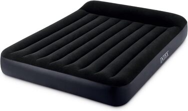 Класичне надувне ліжко Intex Queen Pillow Rest W/Fiber-Tech RP, надутий розмір 152 см x 203 см x 25 см (64150ND)