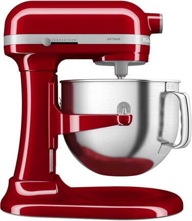 Міксер KitchenAid Artisan з висувною чашею, Empire Red, 6,6 л