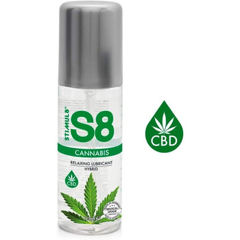 Г Без запаху 125 мл (1 упаковка), 8 S8 Hybrid Cannabis Lube, 200