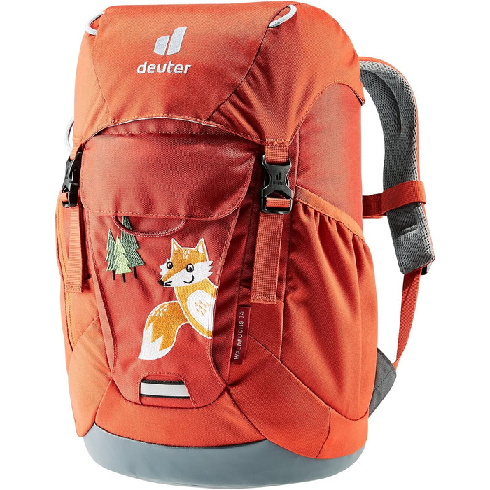 Дитячий рюкзак deuter Unisex Forest Fox 14 л (1 упаковка) Помаранчевий (лавовий перець) 14 довгих одномісних