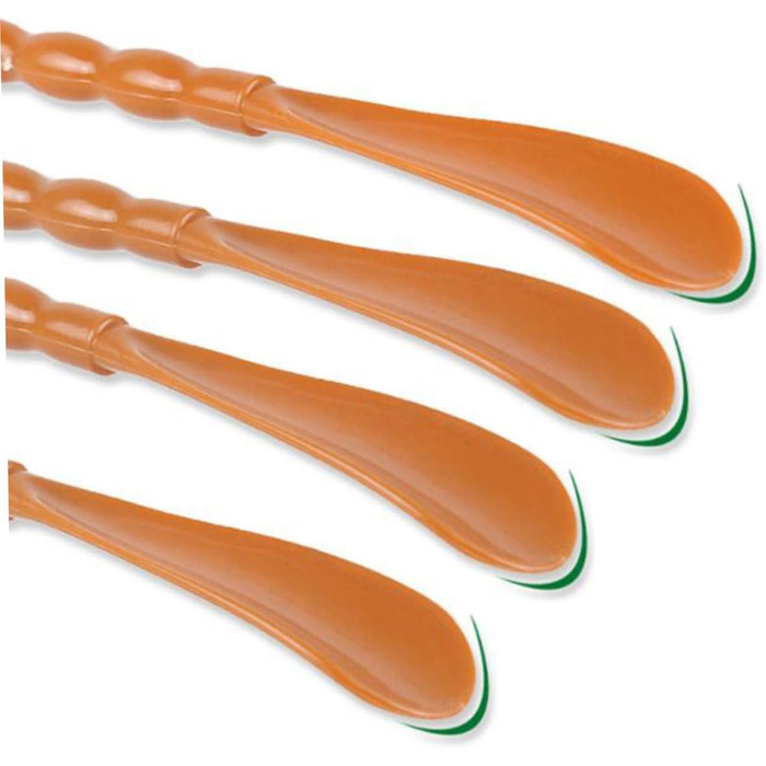 Черевики Shoehorn Shoehorn Shoehorn Scalp Massagers Взуття на Helper Багатофункціональний інструмент Скребок для спини 2 в 1 Shoehorn Комбінація з довгою ручкою для літнього віку, 6 шт.