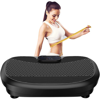 Тренажер з потрійним двигуном 4D Vibration Plate Exercise - вдосконалена платформа для схуднення та формування з технологіями коливань, лінійних, пульсацій та 4D рухів