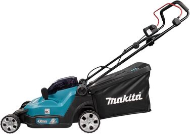 Акумуляторна газонокосарка Makita DLM432Z 2x18 V (без акумулятора, без зарядного пристрою) Акумуляторна газонокосарка одинарна