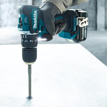 Акумуляторний комбінований дриль Makita DHP487Z 18V (без акумулятора, без зарядного пристрою) Акумуляторний комбінований дриль одинарний