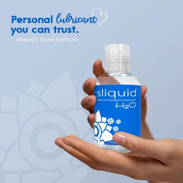 Мастило Sliquid Naturals H20 на водній основі, 1 упаковка (1 x 125 мл)