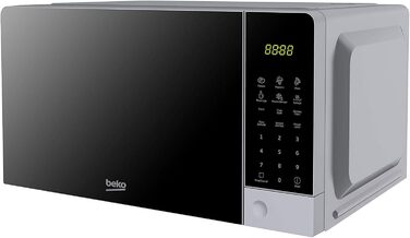 Мікрохвильова піч Beko Moc201103S, 20 л, цифрова, сріблястого кольору 45,2 x 32,5 x 26,2 см