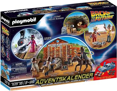 Календар PLAYMOBIL 70576 Назад у майбутнє, частина III, від 5 років