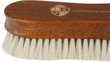 Щітка для взуття Langer & Messmer Premium Shoe Brush з тонкої козячої шерсті для полірування вашого взуття