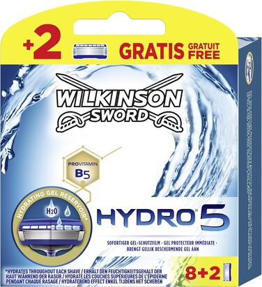 Бритвені леза Wilkinson Sword Hydro 5 для чоловіків Бритва 8 2 шт.