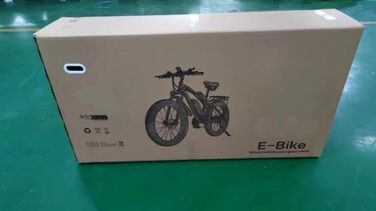 Гірський велосипед GUNAI Ebike, 26X4.0-дюймовий електронний велосипед E-Mountainbike E Bike, 21-швидкісний електричний велосипед з подвійним двигуном