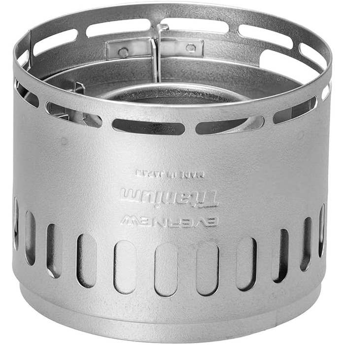 Набір для кемпінгу Evernew Titanium Lightweight Camping Mug Pot Stove Set, 500