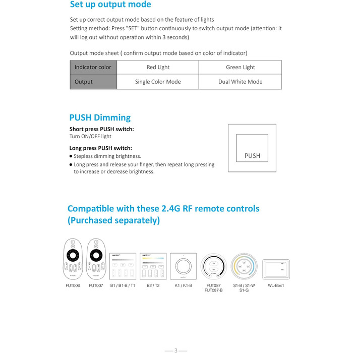 Світлодіодна стрічка LGIDTECH E2-ZR Miboxer Zigbee 2.4G 2-в-1 з проводкою без інструментів, використовується для одноколірних і двоколірних білих світлодіодних стрічок, постійного струму 12-24 В, управління зі смартфона через