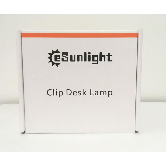 Письмовий стіл CeSunlight 10W Clamp Lamp, світлодіодна лампа для читання як приліжкова лампа, тепле світло, денне та біле світло 3 кольори, 10 режимів освітлення з регулюванням яскравості (адаптер у комплекті)