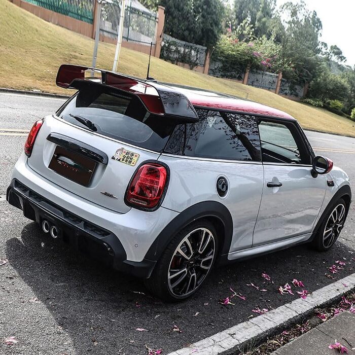 Задній спойлер для Mini F56, Спойлер Заднє спойлер Крило Губа багажника Задній спойлер Стійкі до подряпин Аксесуари для тюнінгу екстер'єру, B нормальний B