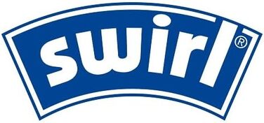 Мішки для сміття Swirl Heavy Duty 60 л (3 x 12 мішків), мішки для сміття з практичним шнурком, захищені від крапель і проколів мішки для сміття для важких відходів з дому та саду Чорний 12 шт. (3 упаковки)