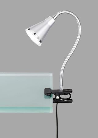 Світильник реальності LED Clamp Lamp Arras R22711187, в т.ч. 5 Вт LED, плафон пластиковий титановий кольоровий титановий затискач лампа