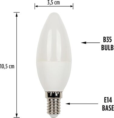 Світлодіодне освітлення Westinghouse 6 Вт Тип E14 Base 3713040