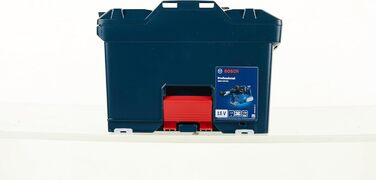 Акумуляторний перфоратор Bosch Professional 18V System GBH 18V-22 (з патроном SDS plus, ідеально підходить для свердління отворів 6-10 мм, системою контролю віддачі та вібрації, вкл. GDE 18V-12, в упаковці L-BOXX) без акумулятора/зарядного пристроюGDE 18V