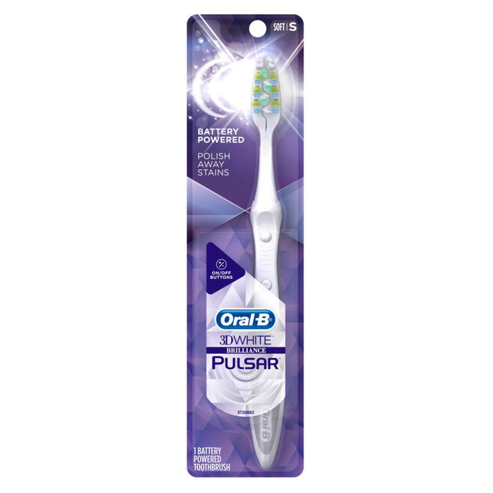 Зубна щітка Oral-B Pulsar 3D White Advanced Vivid 35 Soft