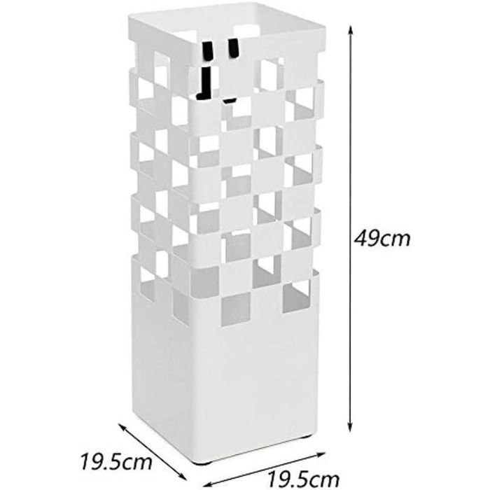 Тримач для парасольок KISYHOLG, Підставка для парасольок, Залізна підставка для парасольки, Підставка для парасольки, Домашня парасолька, Підлога, Відро для зберігання в готелі, Передпокій, Відро для парасольки, Білий тримач, Підставка для парасольки, Пар