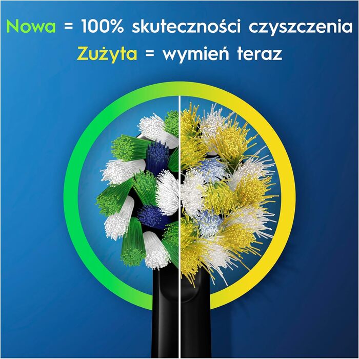 Електрична зубна щітка Oral-B Pro3 3500 Black CrossAction з дорожнім кейсом чорний 1 наконечник захисний чохол