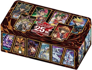 Ювілейна гра в карти Yu-Gi-Oh Tin of Dueling Heroes 25th Anniversary - німецьке видання, 1-е видання, бляшана коробка ()