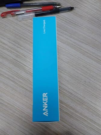 Powerbank Anker 10 000 мАг з вбудованим кабелем USB-C, максимальна потужність PD 30 Вт, USB-C, USB-A, чорний