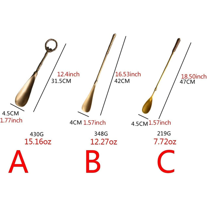 Тяга взуття, Перетягування взуття, Металевий ріжок для взуття, Ріжк для взуття з довгою ручкою для літніх людей, Басовий ріжок для взуття, Басовий ріжок для чоловіків, Жінки, Діти, B