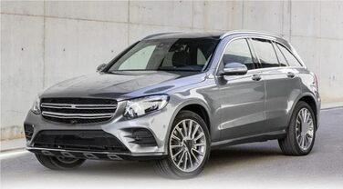 Автомобільний передній спойлер для Mercedes Для Benz GLC Class X253 GLC260 300 GLC43 AMG 2016-2019 Передній бампер Спліттер Спойлер Протитуманні фари Canard Передній спліттер Бампер Губа