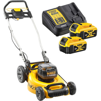 DEWALT - Cortacesped sin escobillas XR con Multicolor Avec batterie Avec batterie Unique, DEWALT - Cortacesped sin escobillas XR con Multicolor Avec batterie Avec batterie Unique