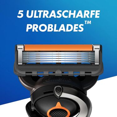 Леза для бритви Gillette ProGlide, 4 змінні леза для вологих бритв Men з 5-кратним лезом 4 шт. и (1 упаковка) Новий