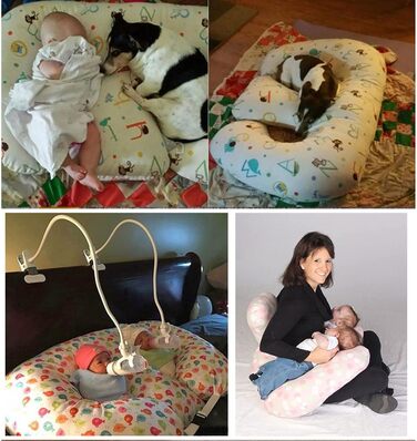 Для вагітних, Large & Plump Breastfeeding Pillow, Large & Plump Breastfeeding Pillow, сірий