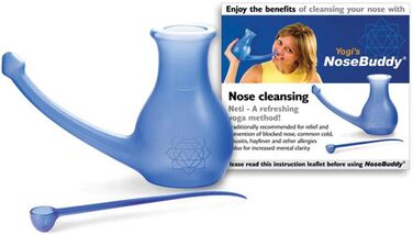 Горщик Yogishop NoseBuddy neti Pot, синій синій