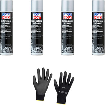 Захисні рукавички Iloda 4xOriginal Liqui Moly 400 мл Tire Gloss Foam 1609