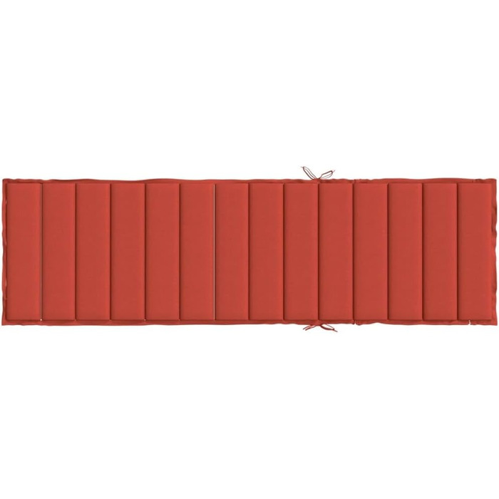 Подушка для шезлонга CIADAZ Melange Red 200x60x4 см Тканина, Подушка для шезлонга, Подушка для шезлонга, Подушка для шезлонга, Подушка для лави, Подушка для стільця для високих стільців, Подушки для шезлонгів - 4002515