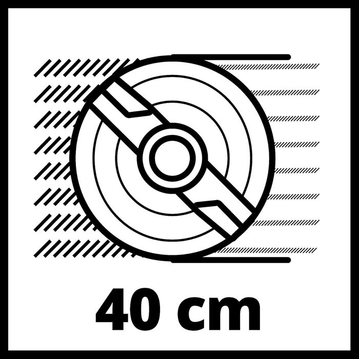 Бензинова газонокосарка Einhell GC-PM 40/2 S (2 кВт, 1-циліндровий 4-тактний двигун OHV, відключається задній привід, 7-ступінчасте центральне регулювання висоти зрізу, травозбірник на 45 л) нова модель без аксесуарів