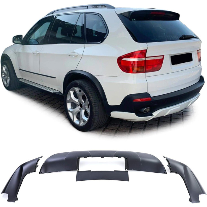 Комплект передніх задніх бамперів Performance Aero Spoiler підходить для BMW X5 E70 07-10