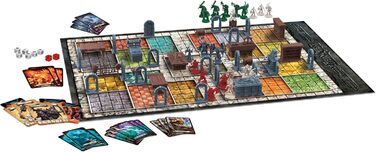 Базова гра Avalon Hill HeroQuest, пригодницька гра в стилі фентезі з мініатюрами, від 14 років, для 2 - 5 гравців Одна базова гра