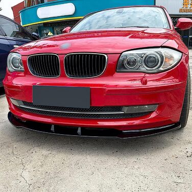 Передній спойлер SONAXO Передня губа для BMW 1 Series E81 E82 E87 E88 LCI 2008-2011 Standard Edition, Протектор передньої губи Насадки для кузова для стайлінгу автомобіля