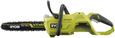 Бензопила Ryobi RY36CSX35A-150 (з акумулятором 5,0 Ач, 36 В, довжина полотна 35 см, полотно Орегон, автоматичне змащення ланцюга, пила) 5133004596