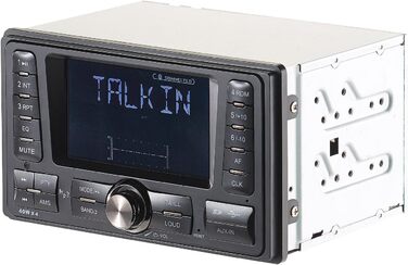 Автомагнітоли Creasono 2 DIN 2-DIN MP3 автомагнітола CAS-4380.bt з RDS, Bluetooth (повернення при доставці) (автомагнітола BT, автомагнітола з гучним зв'язком, автомобільні системи гучного зв'язку)