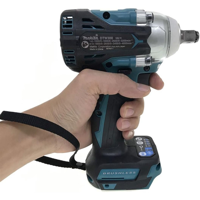 Акумуляторний ударний гайковерт Makita DTW300Z 18,0 В (без акумулятора, без зарядного пристрою)