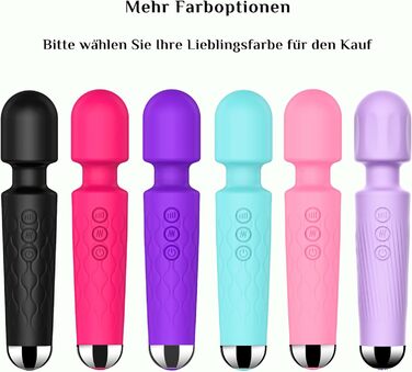 Вібратор Vibration для жінок Sex Toys, Фалоімітатор з 8 інтенсивностями вібрації, Секс іграшка для жінок пар 20 частот вібрації, Набори вібраторів для жінок Паличка для масажу клітора, фіолетовий