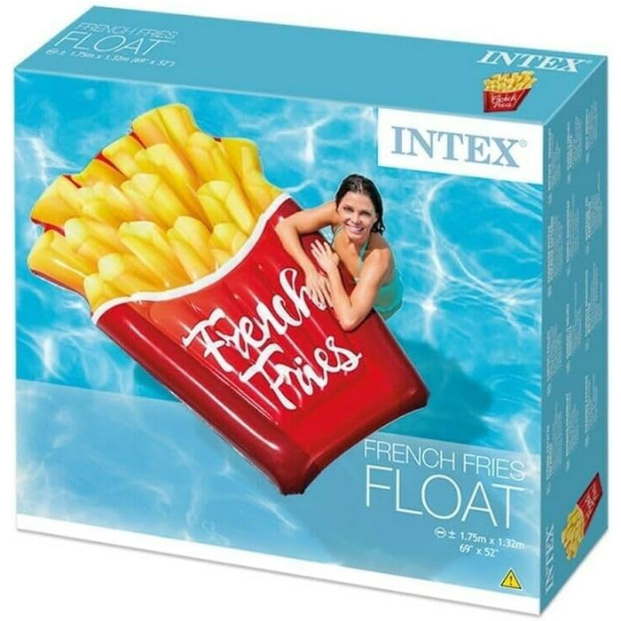 Надувний матрац 'French Fries Pommes 175 x 132 см Односпальний, 58775